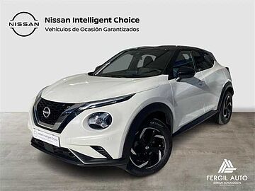 Nissan JUKE DIG-T 84 kW (114 CV) DCT 7V N-Connecta LUNAR WHITE + MIDNIGHT BL