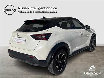 Nissan JUKE DIG-T 84 kW (114 CV) DCT 7V N-Connecta LUNAR WHITE + MIDNIGHT BL